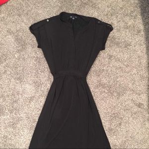 Black work dress